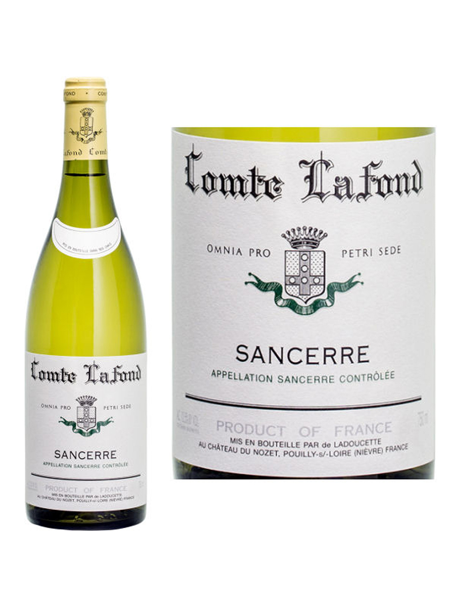 Comte Lafond Sancerre Blanc 2020 Vintage French Sauvignon Blanc White Wine 750 mL